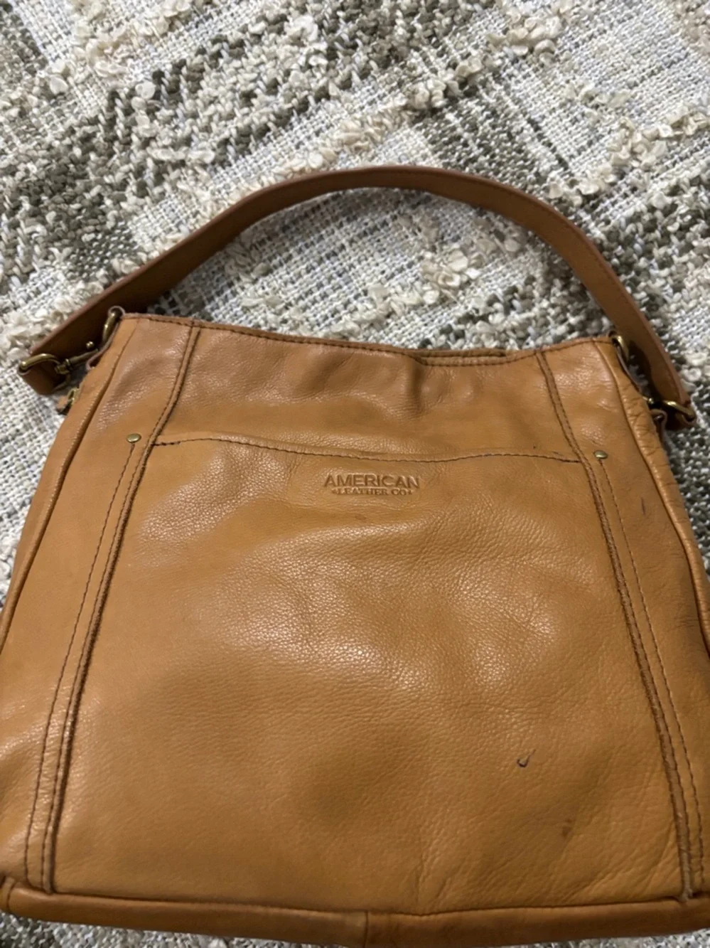 American Leather Co. Austin Classic Hobo Shoulder‎ Bag